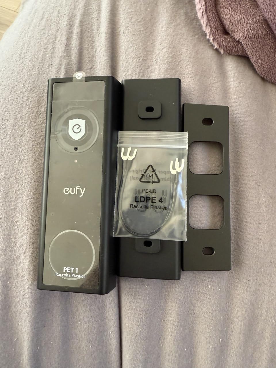 eufy Security Video Doorbell C31, 2K FHD, Battery or Wired, No Subscription | Wireless, head-to-toe view, live video call, 24/7 recording, human and motion detection, HomeBase S380 ready, no monthly fee customer photo 1