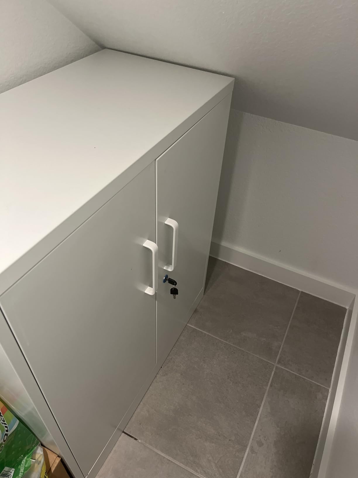 SISESOL 3 Drawer Lateral File Cabinet with Lock and Shelf, Black Metal Filling Cabinet with Drawers and Shelf, Locking File Storage Cabinets with Doors and Shelves for Home, Office, Garage, School customer photo 1
