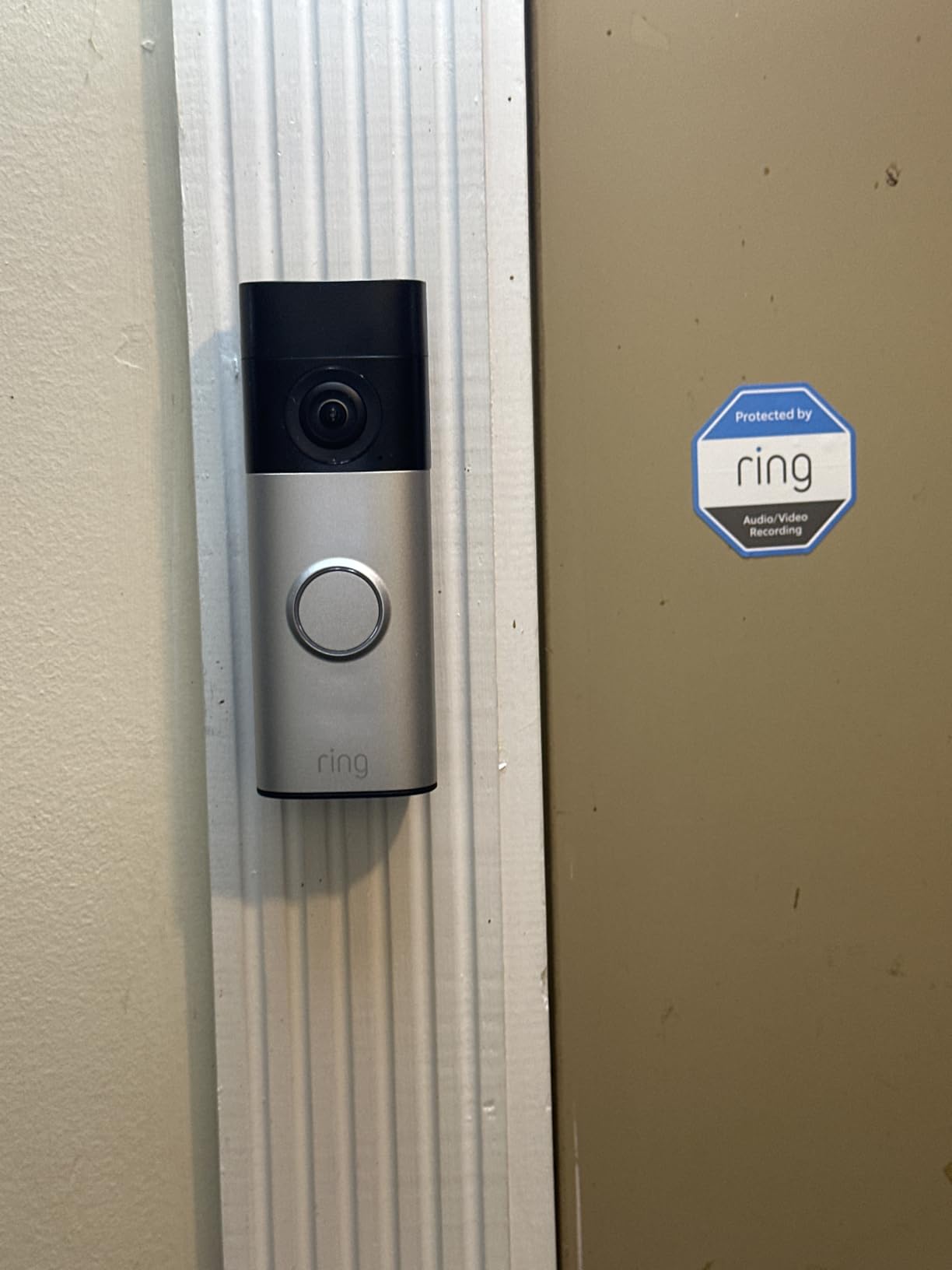 Ring Battery Doorbell 2K Plus (newest model), Retinal 2K with wide-angle video, up to 6x Enhanced Zoom, Night Vision, and Quick Release Battery Pack, Nickel Silver customer photo 2