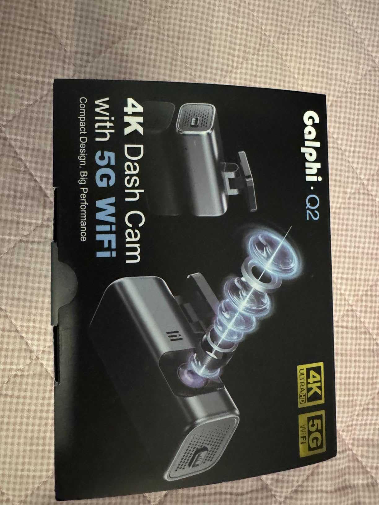 galphi 4K Dash Cam Front, 5GHz WiFi, 32GB Card Included, Mini Dashcam customer photo 2