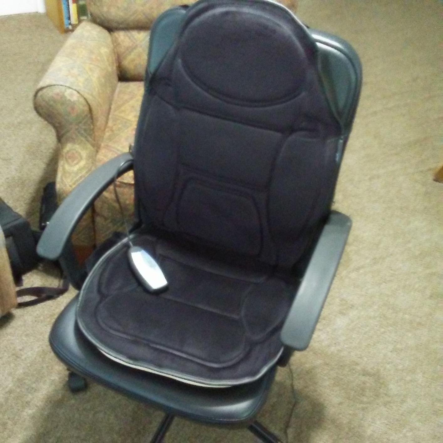 Snailax Back Massager with Heat - Massage Seat Cushion with 10 Motors, Massage Chair Pad for Home Office Use, 5 Modes & 3 Intensity Levels, 2 Heat Settings with 30-60-90 Mins Timer, Gifts for Him Dad customer photo 2
