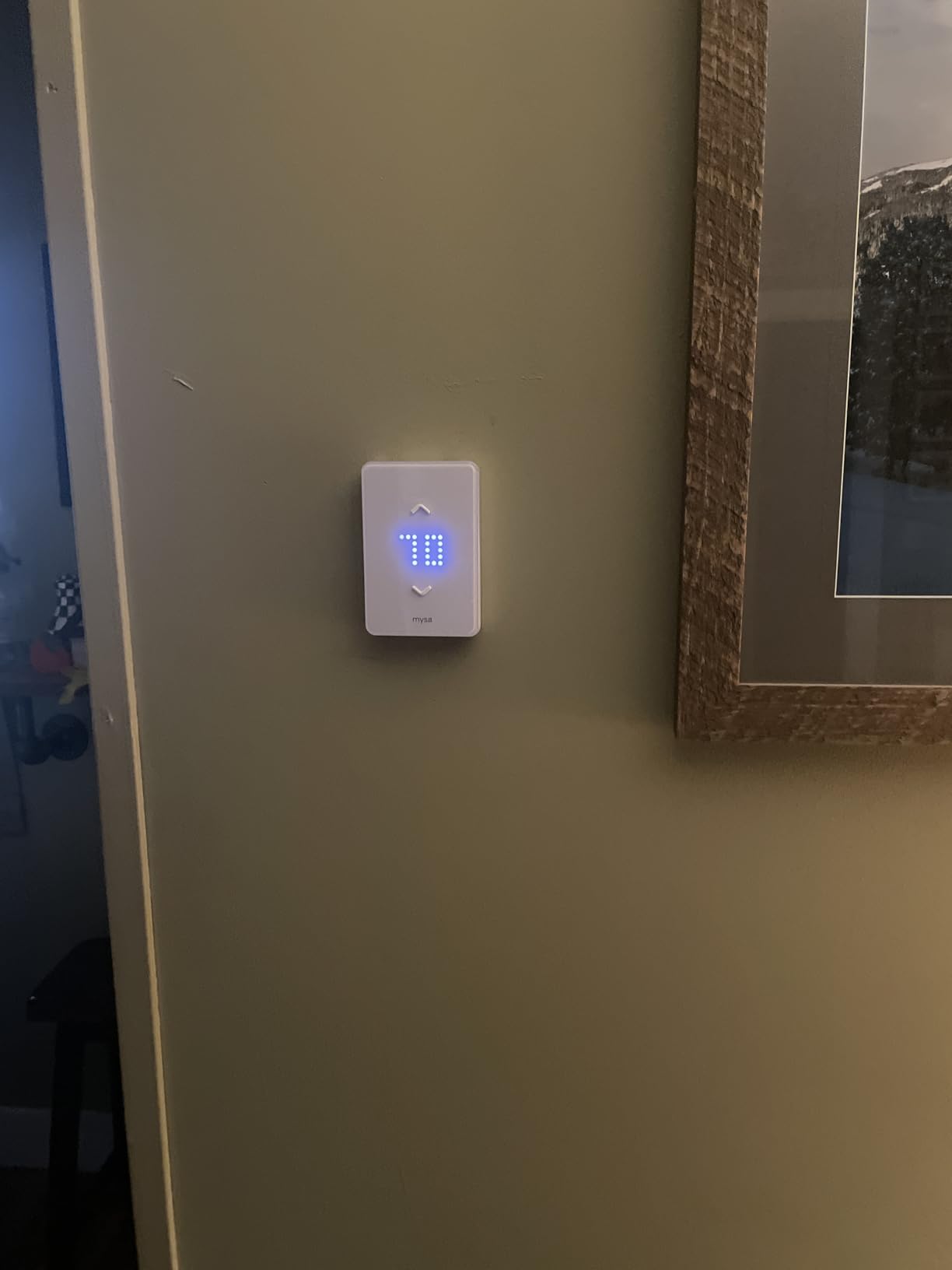 Mysa Smart Thermostat LITE for Electric Baseboard Heaters | Save Up to 26% on Heating | WiFi Programmable | 7-Day Scheduling | HomeKit, Alexa, Google | 120V-240V customer photo 2