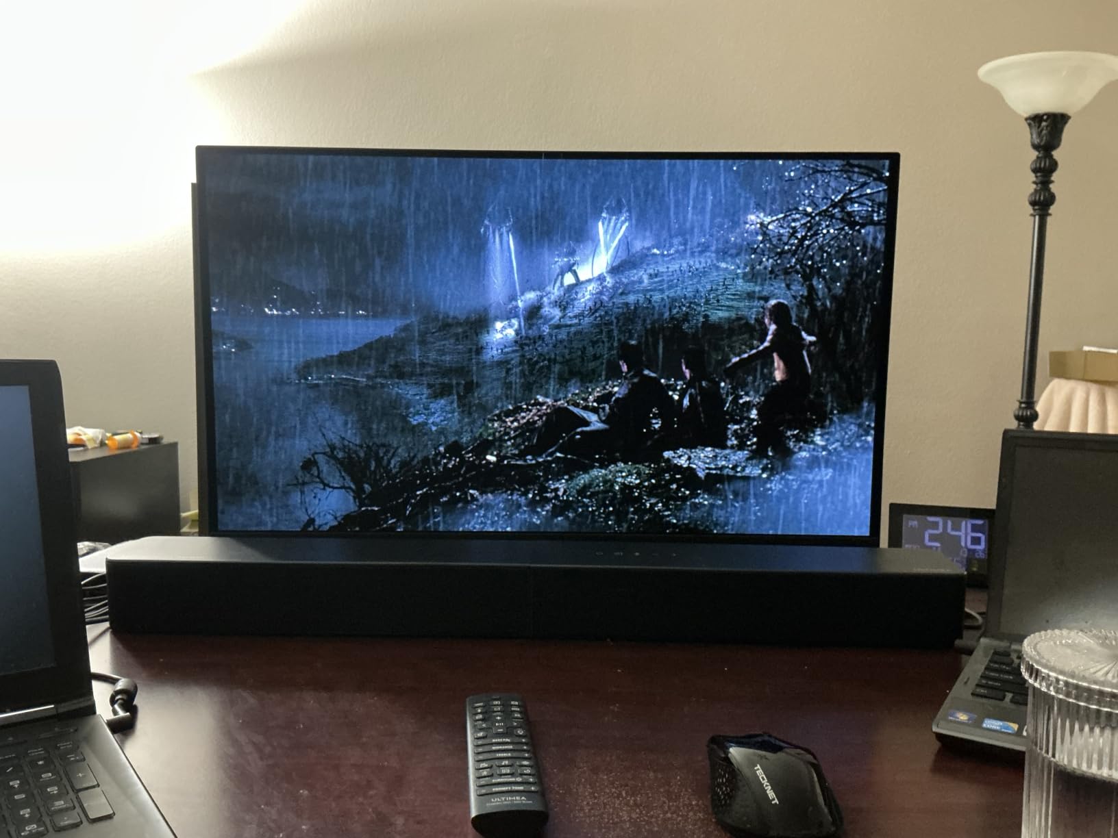 ULTIMEA 5.1CH Surround Sound Bar with Subwoofer, Dolby Atmos, VoiceMX, BassMX, APP, 300W Soundbar for Smart TV, Home Theater Surround Sound System for TV, Bluetooth 5.4, Poseidon M60 (2026 Model) customer photo 1