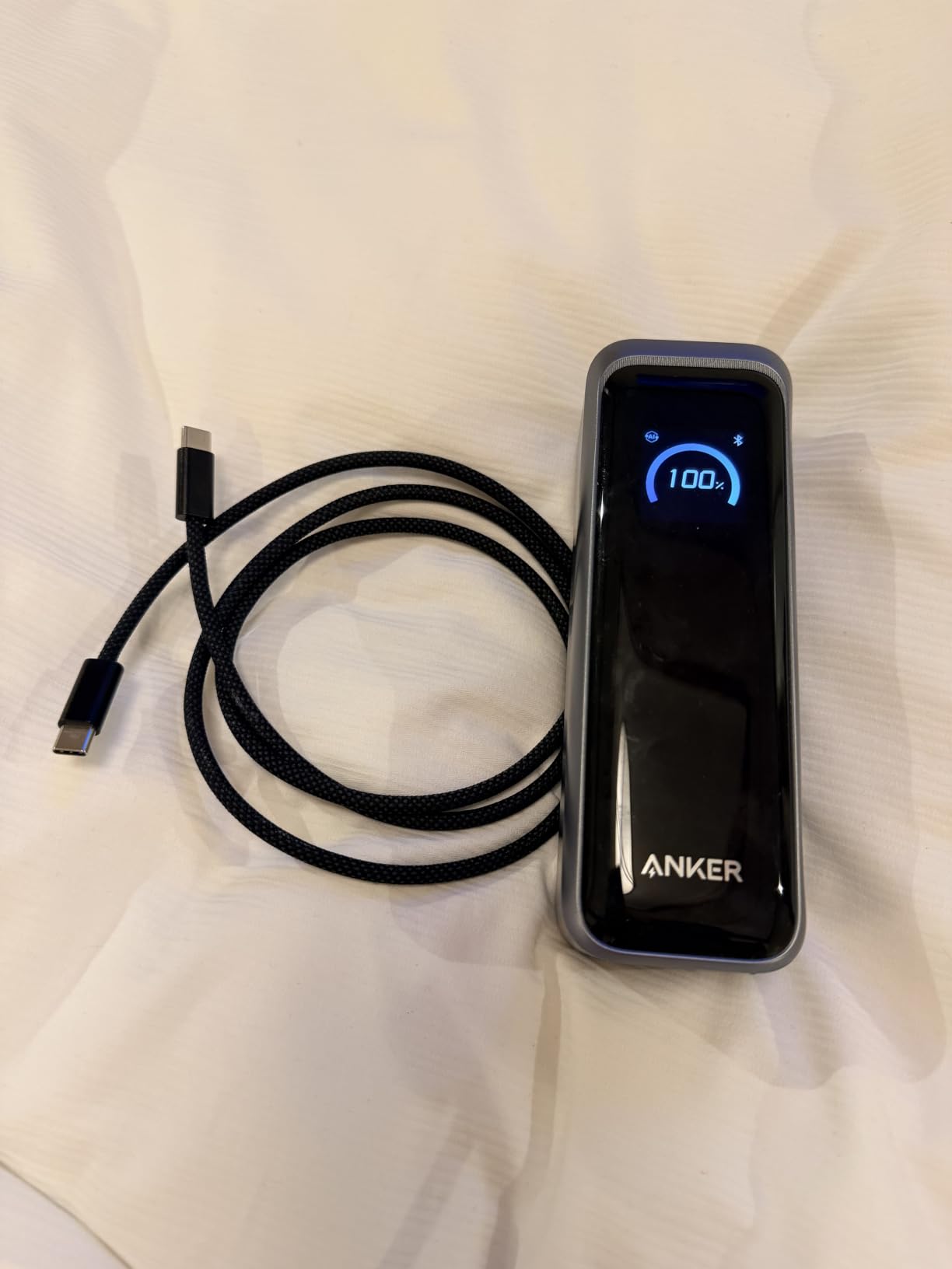 Anker Prime Power Bank, 20,101mAh 3-Port Portable Charger | 220W Max Output, Two-Way Charging, TSA-Approved, App Control, for MacBook, iPhone 17 / 16 Series (Base Not Included) customer photo 1