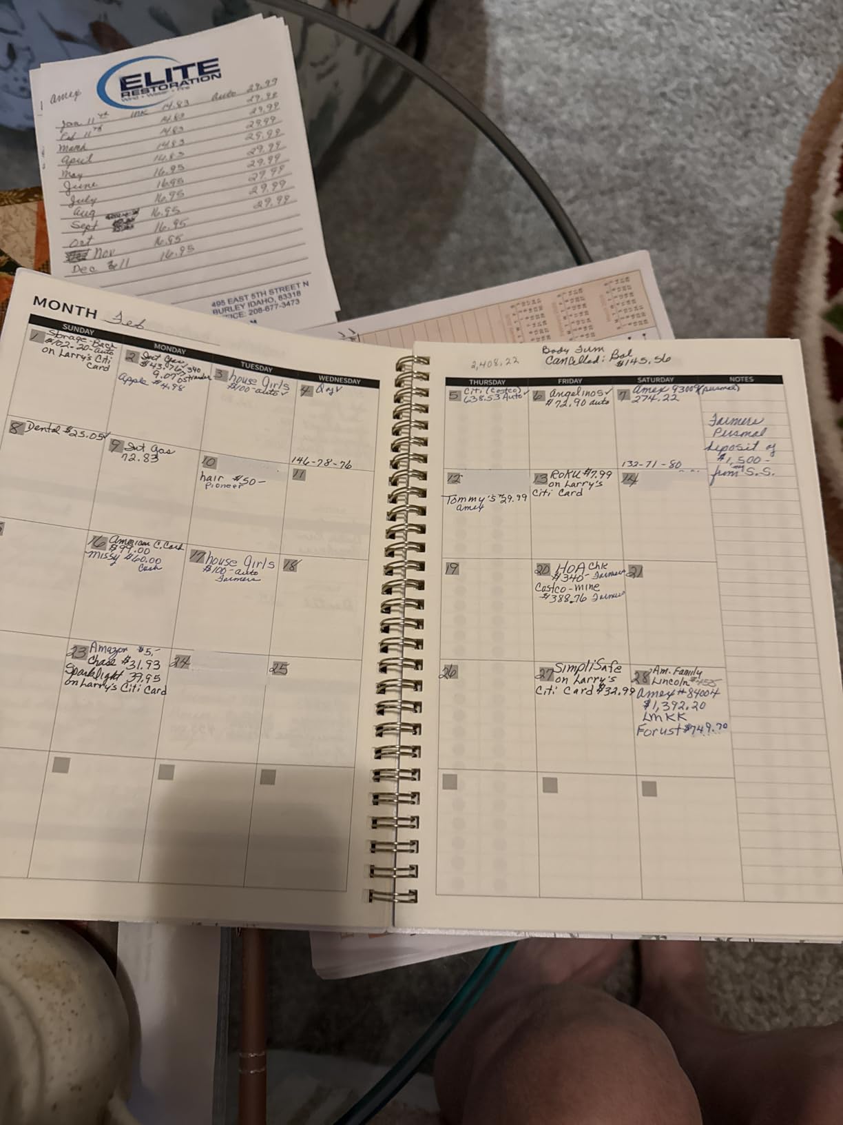 Aesthetic Budget Planner & Monthly Bill Organizer, Undated Budget Book | Wildflowers Monthly Finance Planner with Expense Tracker, Budget Notebook & Account Book to Manage Your Finances customer photo 2