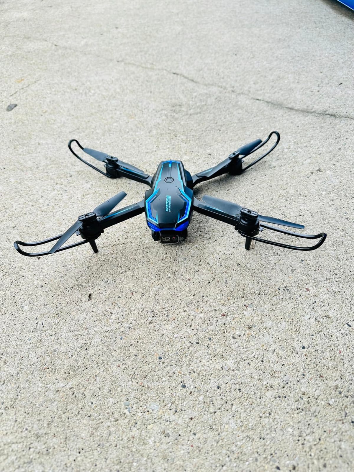 Drone with Camera for Adults, 2K HD FPV Drones with Upgrade Altitude Hold, One-Key Take Off/Landing, Speed Adjustment, Headless Mode, 2 Batteries, Toys Gifts for Teen Boys Girls, Beginner customer photo 1