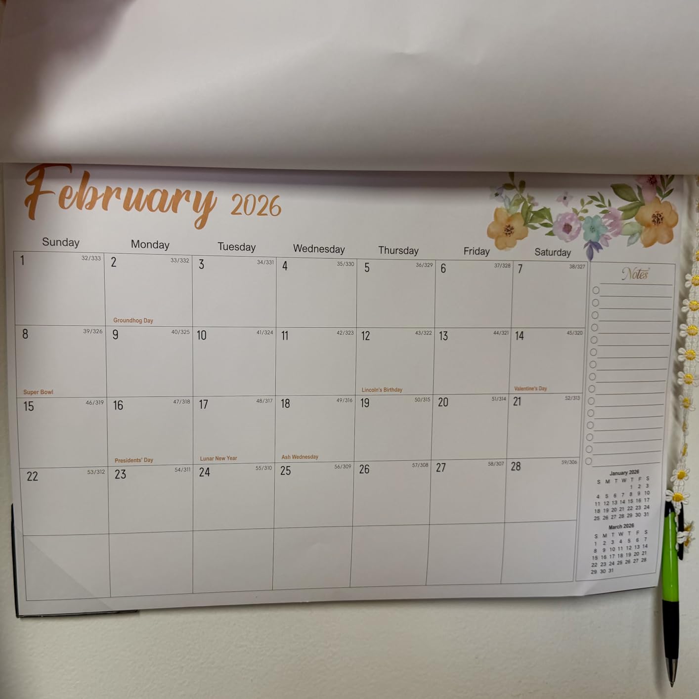 Tcamp Desk Calendar 2026-2027, Large Desktop Calendar (Jul 2026 - Dec 2027) | Big 17