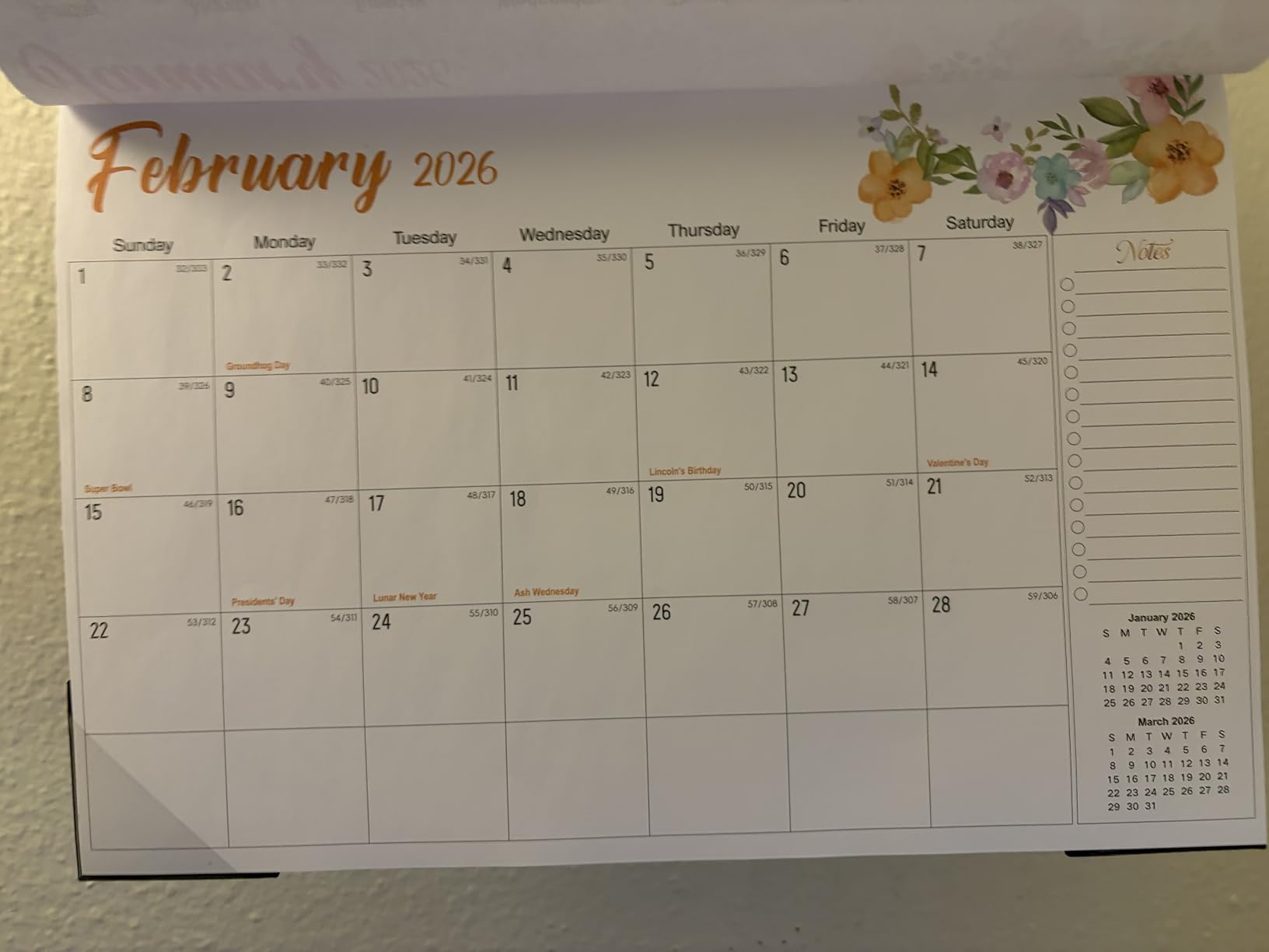 Tcamp Desk Calendar 2026-2027, Large Desktop Calendar (Jul 2026 - Dec 2027) | Big 17