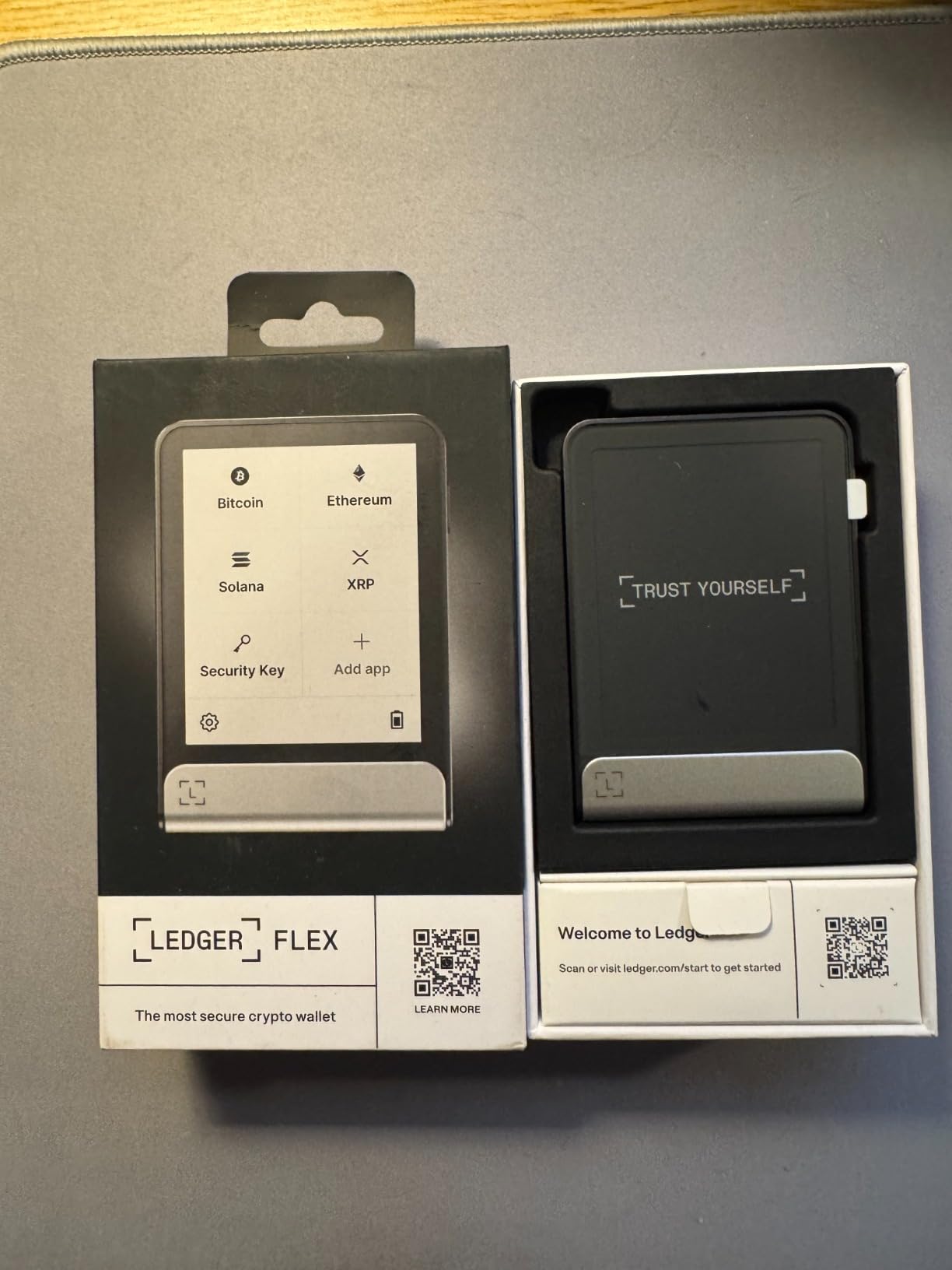 Ledger Flex Crypto Wallet Securely Manage All Your Digital Assets | Blue, 2.8