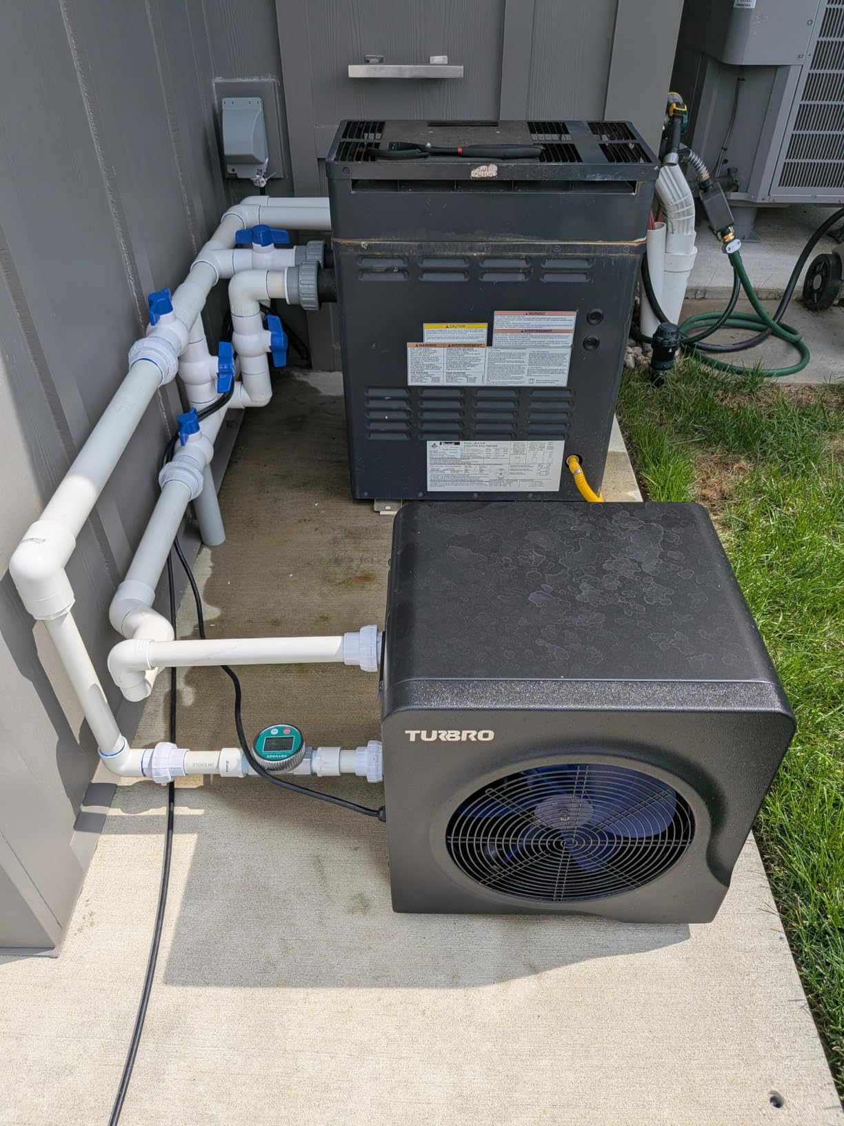 TURBRO 18,000 BTU Swimming Pool Heat Pump, up to 6,000 Gallons, 110-120V | Electric Pool Heater for Above-Ground Pools and Spas, Titanium Heat Exchanger, 5.5 COP, IPX4-Waterproof, Manatee M18 customer photo 2
