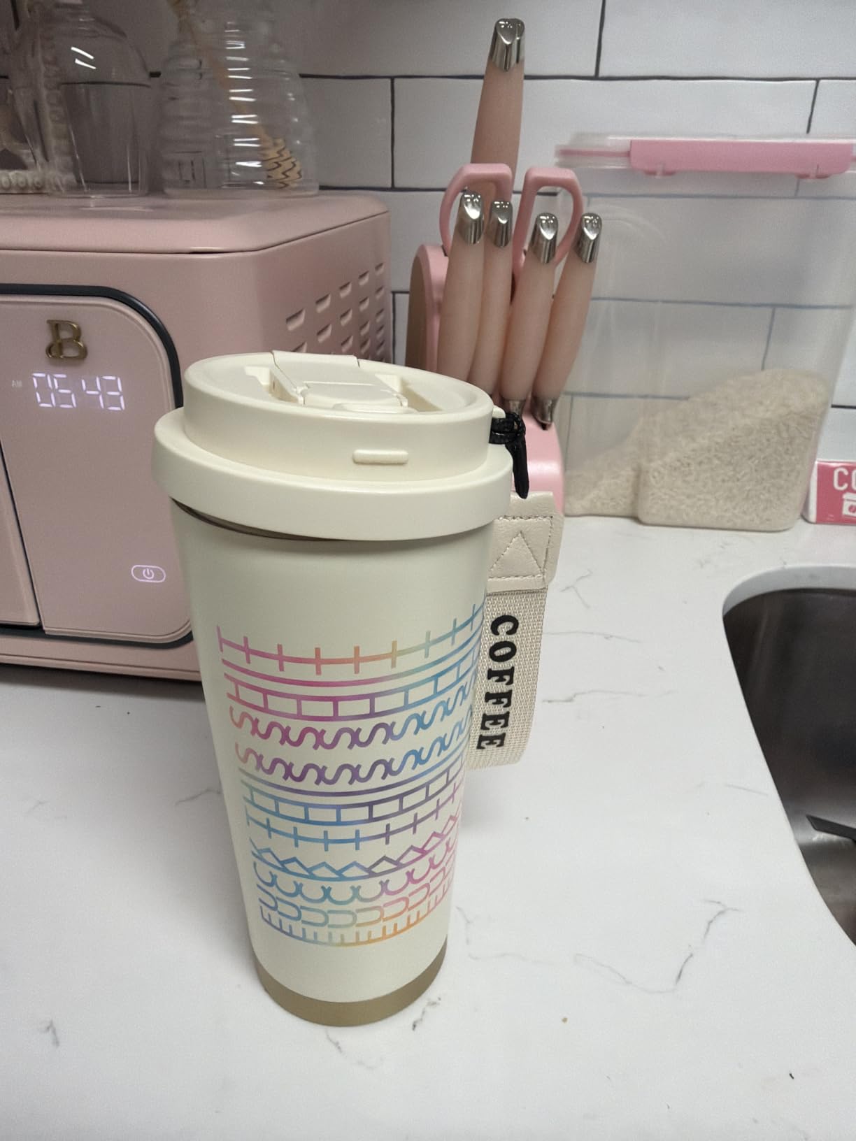 Funny Hidden Message secret Coffee Mug customer photo 1