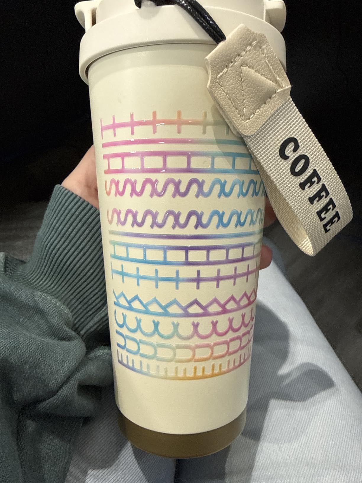Funny Hidden Message secret Coffee Mug customer photo 2