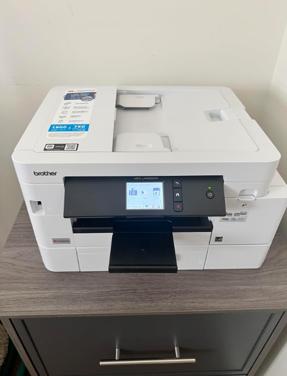 Brother INKvestment 4555 Wireless Color Inkjet All-in-One Printer with 2.7