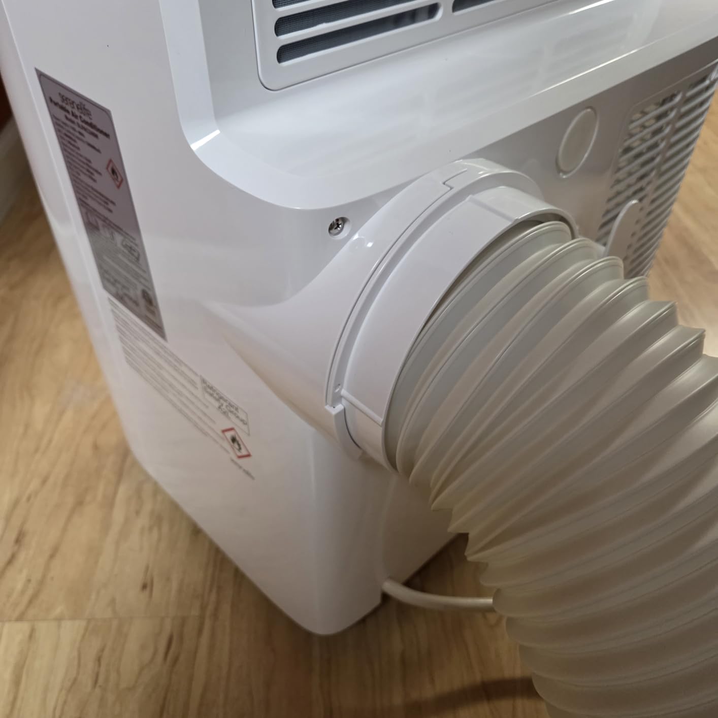 SereneLife Portable Air Conditioner, 12,000 BTU ASHRAE Compact Home A/C Cooling Unit w/Dehumidifier & Fan Modes, Energy-Saving 7.22 CEER, 380 Sq. Ft. Coverage, SLPAC240W.5 customer photo 2