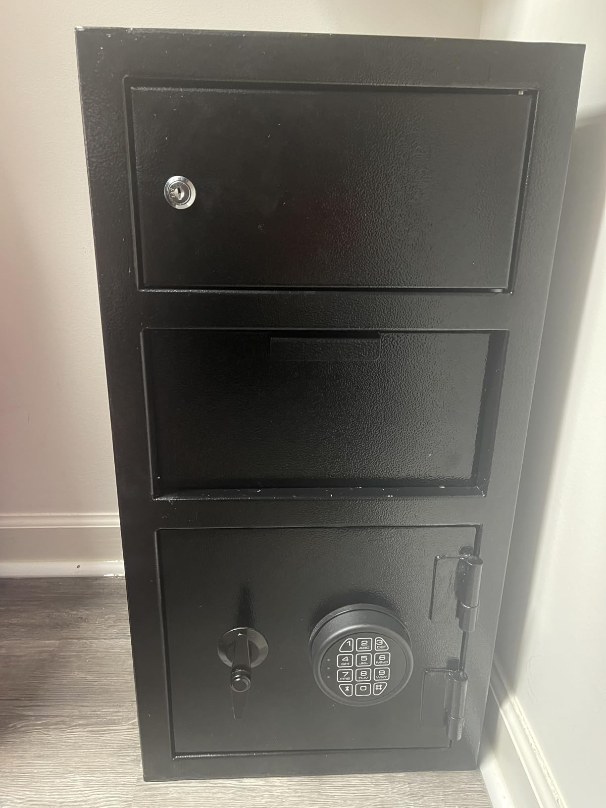 KAER 9.5 CuFt Large Drop Safe for Business, Deposit Safe Box with Drop Slot | Heavy Duty Double Door Money Security Safe with Digital Keypad & Fireproof Bag, Commercial Cash Safe for Retails Office Hotel customer photo 2