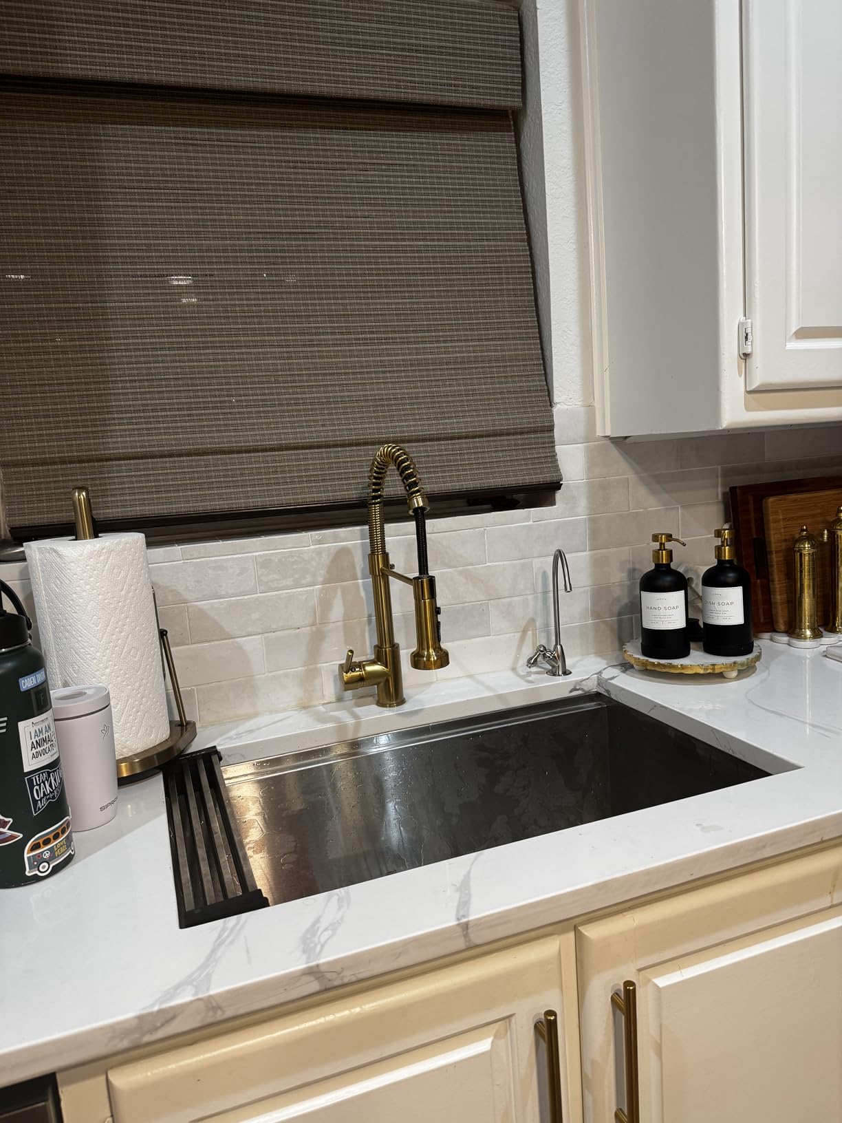 Aquasana Under Sink Water Filter | Claryum 3-Stage Filtration | AQ-6300-BN | Reduces Lead, PFAS, Microplastics, Chlorine Taste & Odor | WQA Certified | Brushed Nickel Faucet | 600 Gal | 1-Year Warranty customer photo 1