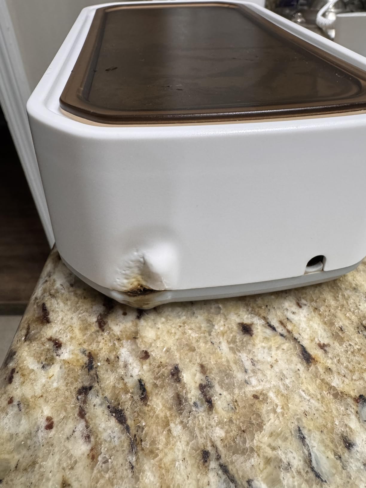 Ultrasonic Jewelry Cleaner Machine: 49KHz Ultrasonic Cleaner with 3 Cleaning Modes for Jewelry,Glasses,Rings,Watch Strap,Dentures,Retainers,Coins,Earring,650ML 304 Stainless Steel Tank(White) customer photo 2