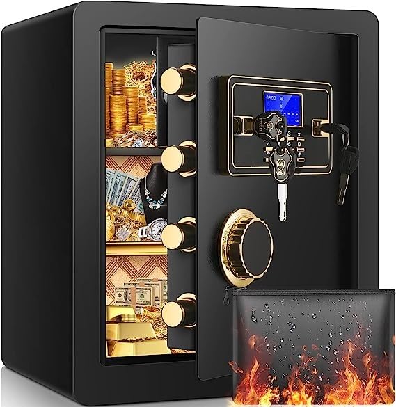 5.6 Cuft Drop Safe Box for Business, Money Safe with Quick Place Drop Slot customer photo 1