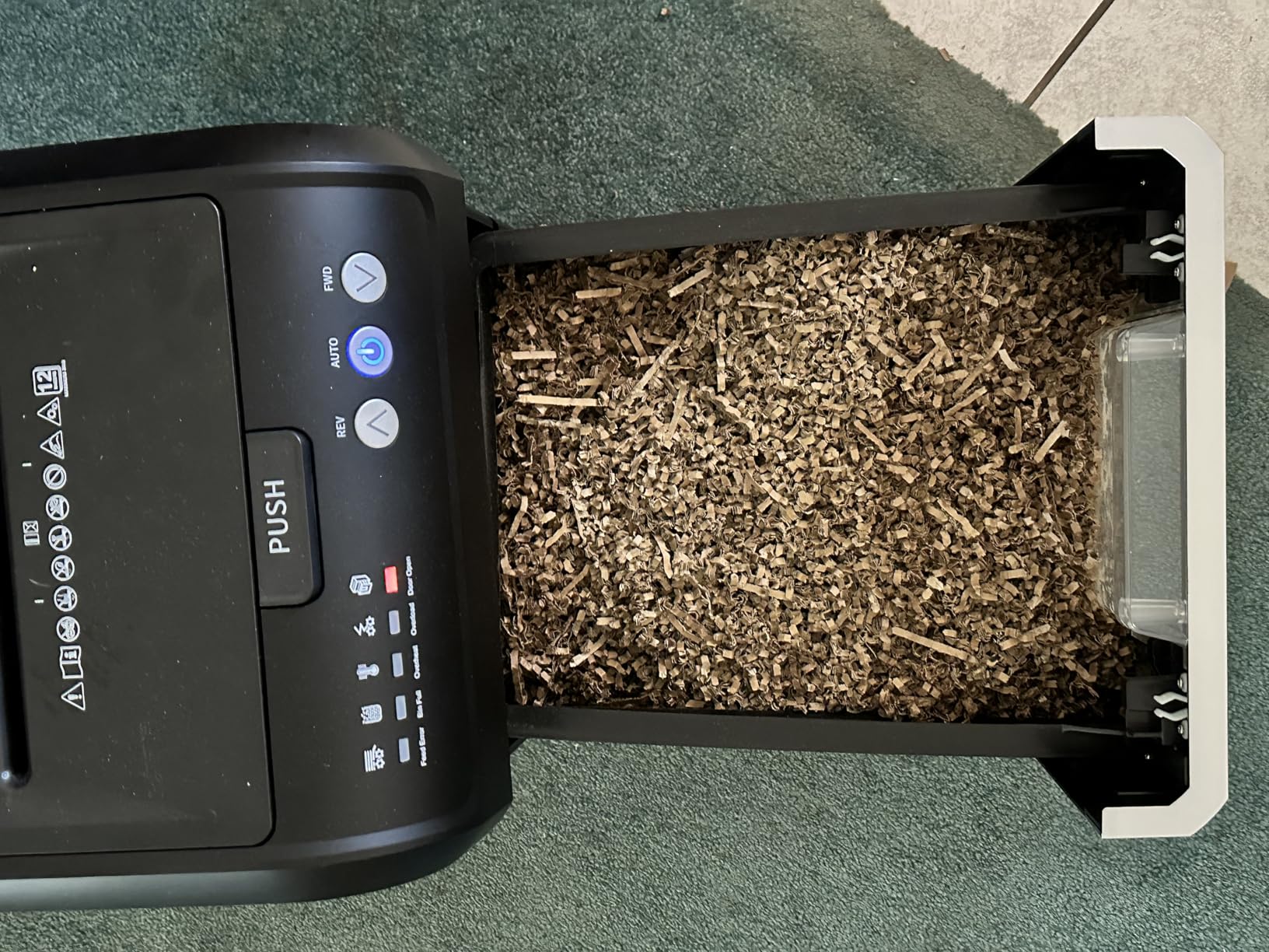 Bonsaii 200-Sheet Auto Feed Micro Cut Heavy Duty Paper Shredder for Office customer photo 2