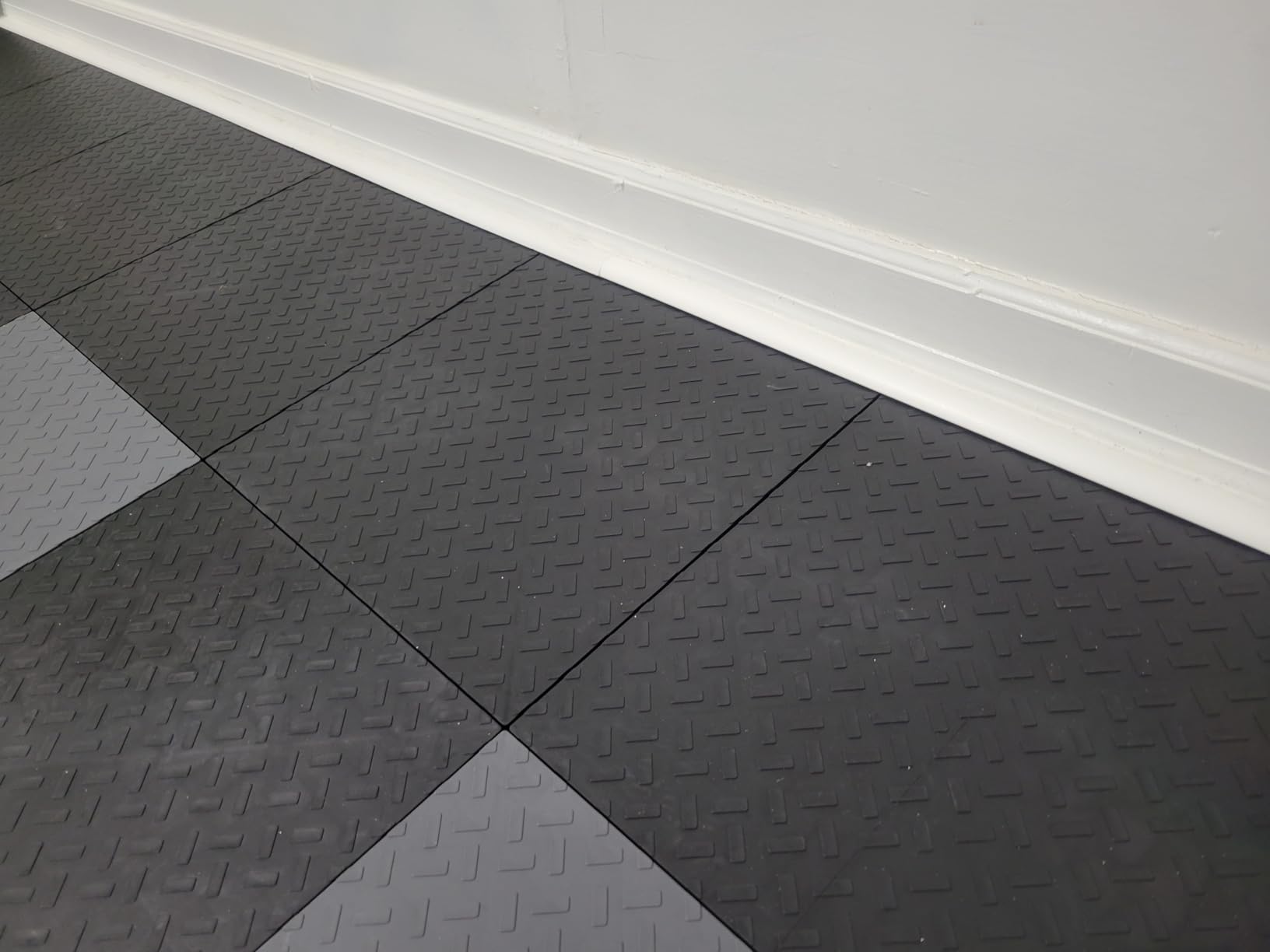 Garage Floor Tiles Interlocking Garage Flooring for Car Modular PlasticTile | 12
