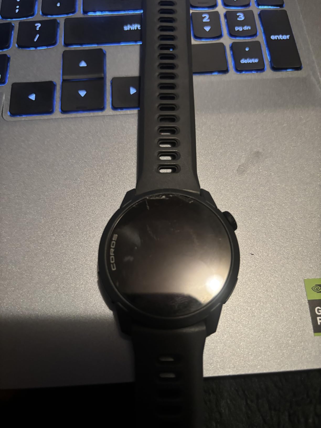 COROS PACE 4 Ultralight Sport GPS Watch for Run - Black Silicone, Standard | 1.2