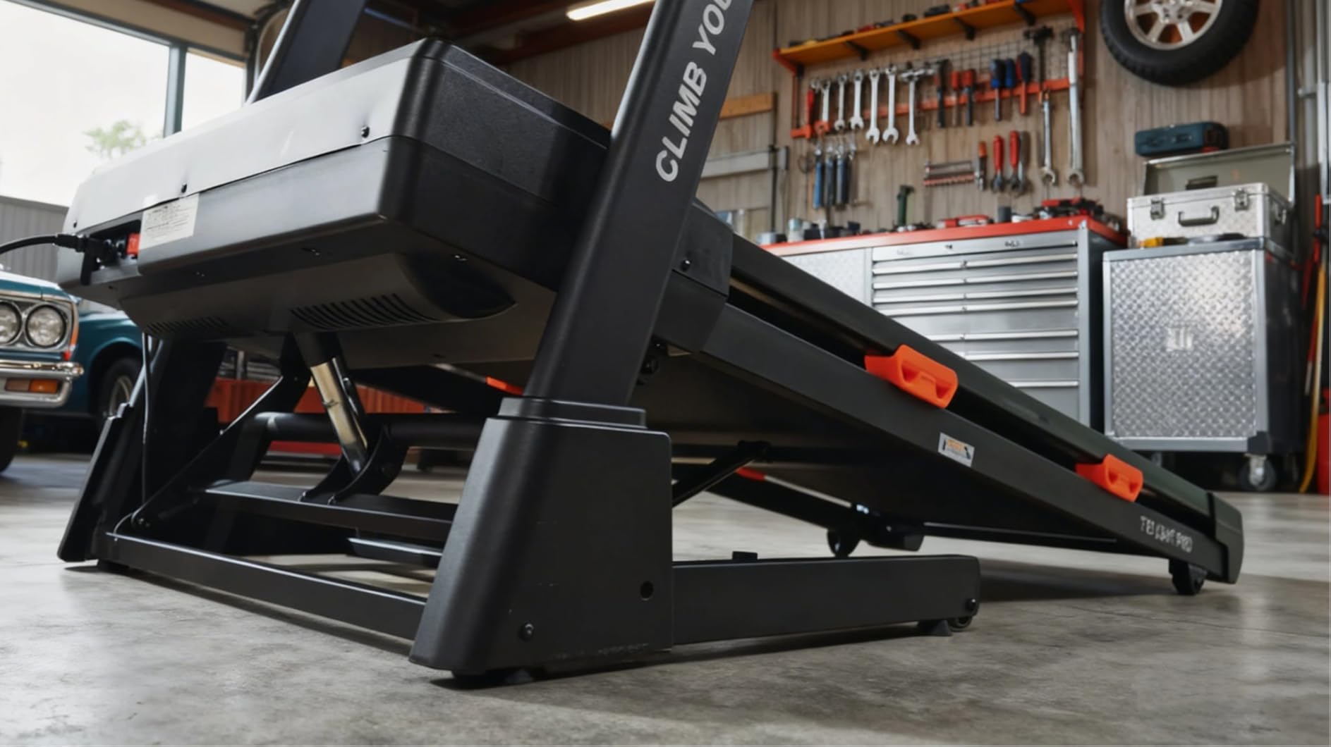 THERUN 20% Auto Incline Treadmill 12MPH with APP 3.5HP Foldable | 55''x20'' Belt, Advanced Console, Foldable for Home, Color-changing LED Strip, Heart Rate, Built-inFan and Speakers customer photo 1