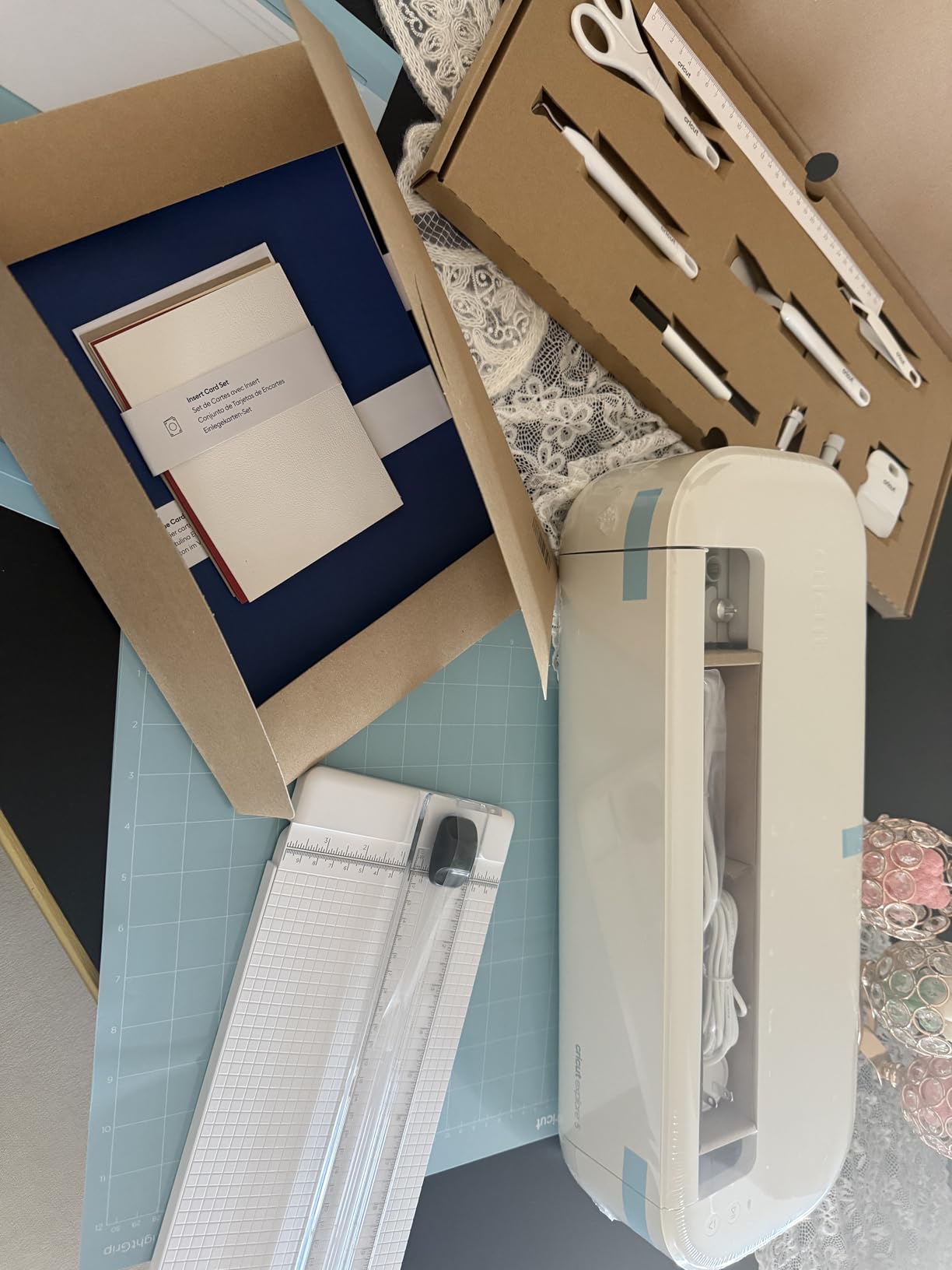 Cricut Explore® 5 Essential Bundle + Digital Content, Taupe | Includes Supplies for 65 Projects + Bonus Digital Content - Works with 100+ Materials - Sleek, Simplified Design customer photo 2