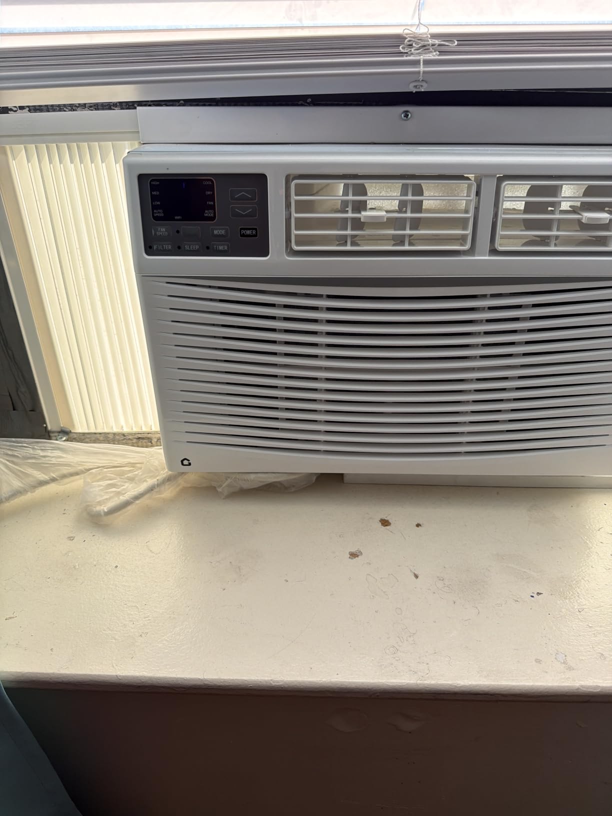 Antarctic Star 8,000 BTU Window Air Conditioner, Window AC Unit, Cools Rooms up to 350 Sq.Ft., 6 in 1 Modes Air Conditioner Window Unit with Remote Control, Easy to Install, Energy Saving, White customer photo 2
