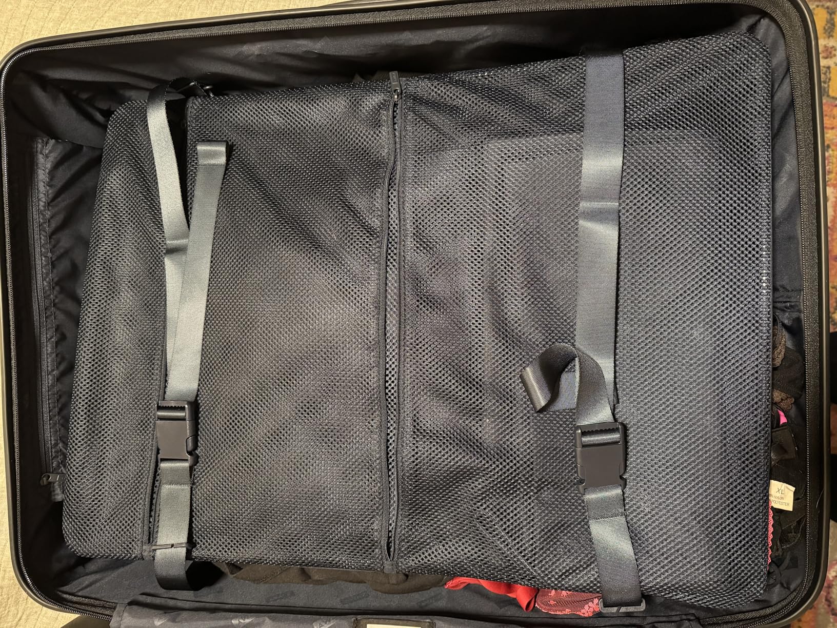 Away Medium Checked Luggage, 26-inch Lightweight Hardside Spinner Suitcase customer photo 1