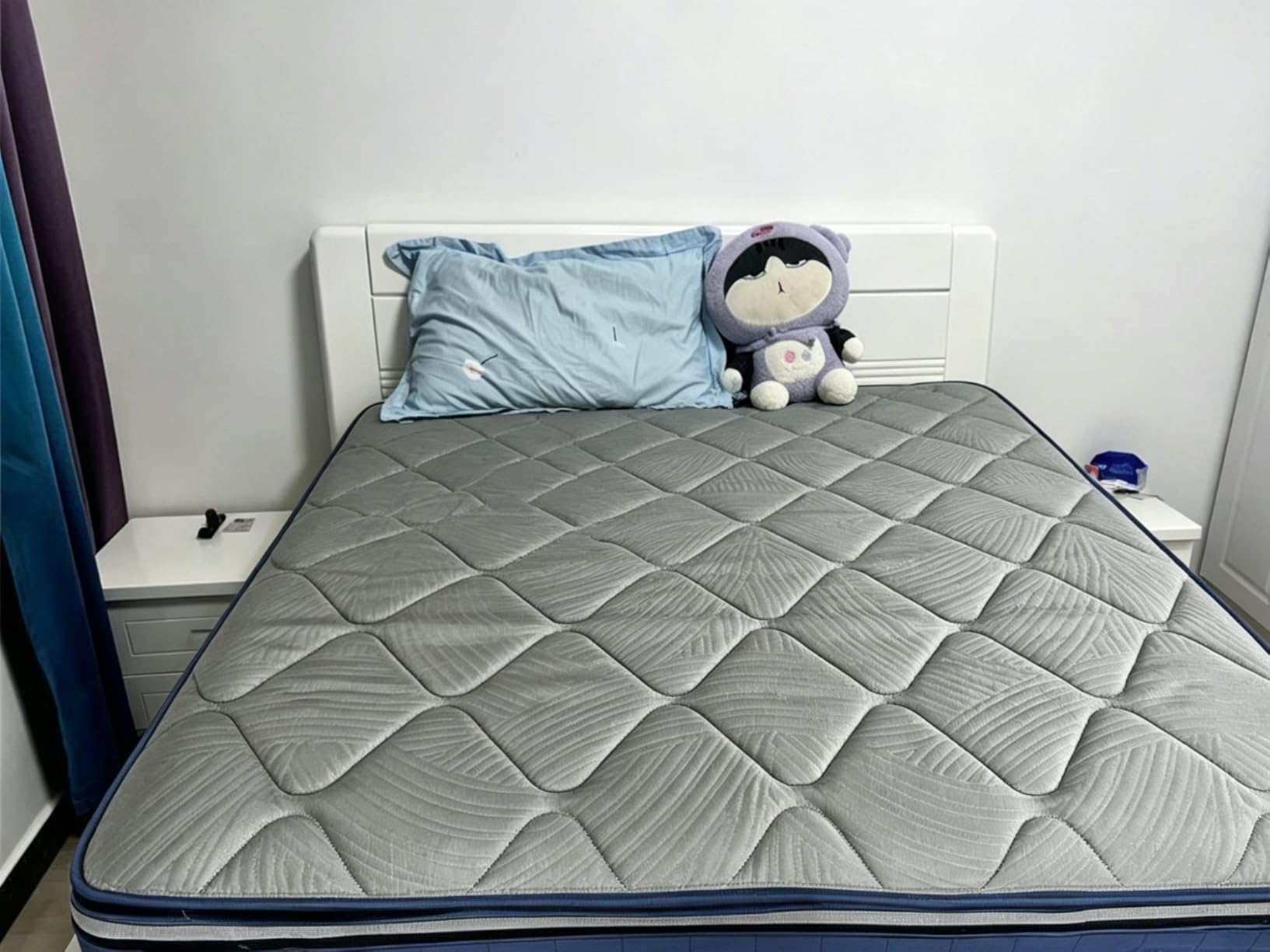 Sweetnight CoolNest 14 Inch King Size Mattress, Hybrid King Mattresses with DuoSense Pillow Top & Memory Foam for Feels up to 8° Cooler, Medium Firm Mattress for Pressure Relief CertiPUR-US Certified customer photo 1
