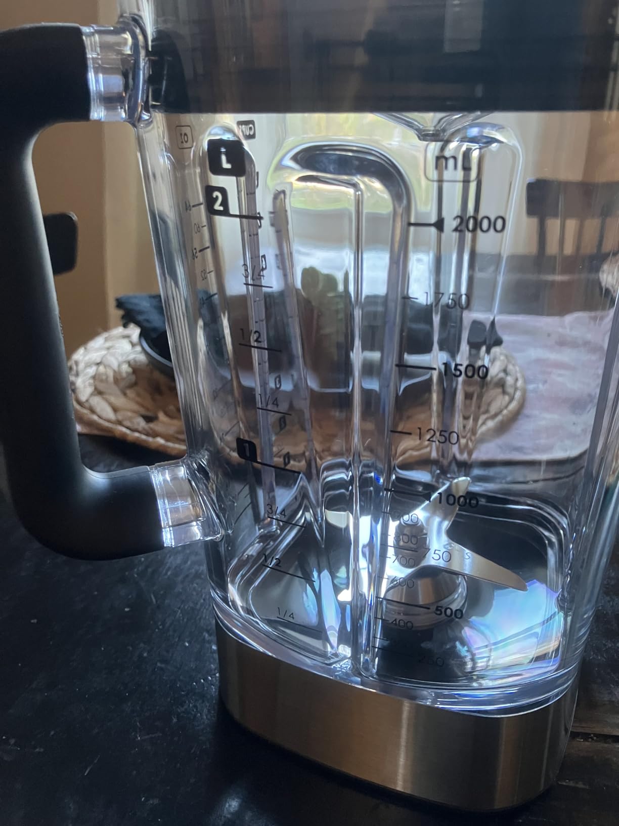 Lotus Blender with Infinite Speed Control, Heavy-Duty 64 oz Shatterproof Jar, 1545 Watts, Stainless Steel, LTSBL500 customer photo 1