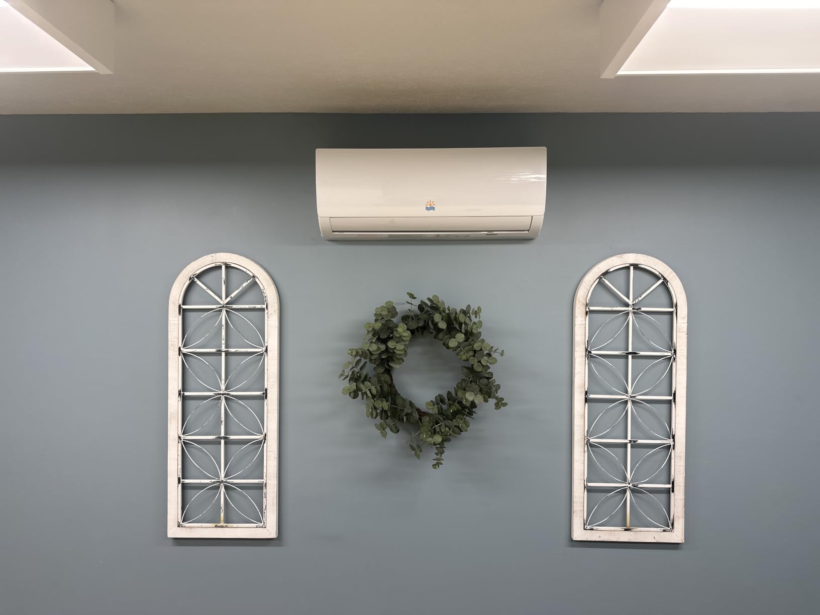12000 BTU Mini Split AC & Heating System, Heat Pump, 19 SEER2, 115V | AHRI Certified, ductless inverter design, pre-charged, high energy efficiency, cooling & heating for rooms up to 750 sq. ft. customer photo 1