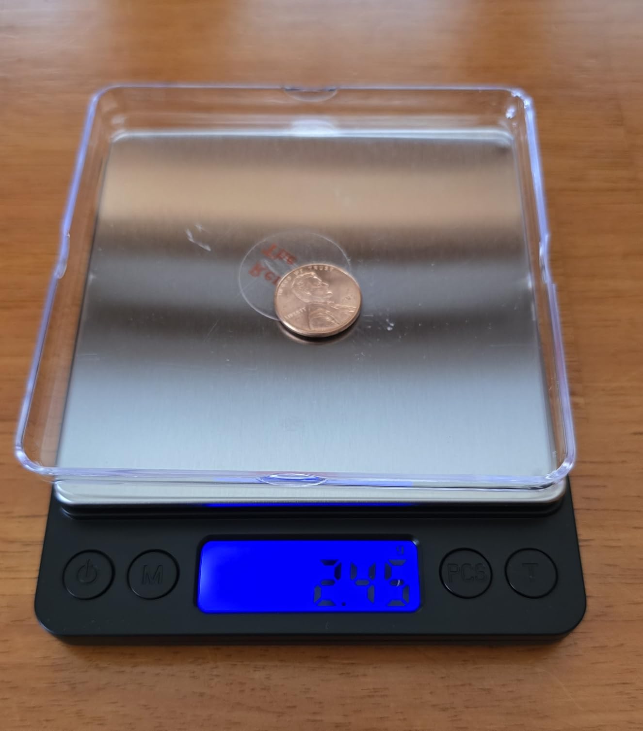GPY Digital Jewelry Scale, Coin Scale to Weigh Coins for Collectors | 500g x 0.01g Gram Scale 0.001oz/0.01g Accuracy for Jewelers, Portable Digital Scale with Tare Function & 2 Trays customer photo 1