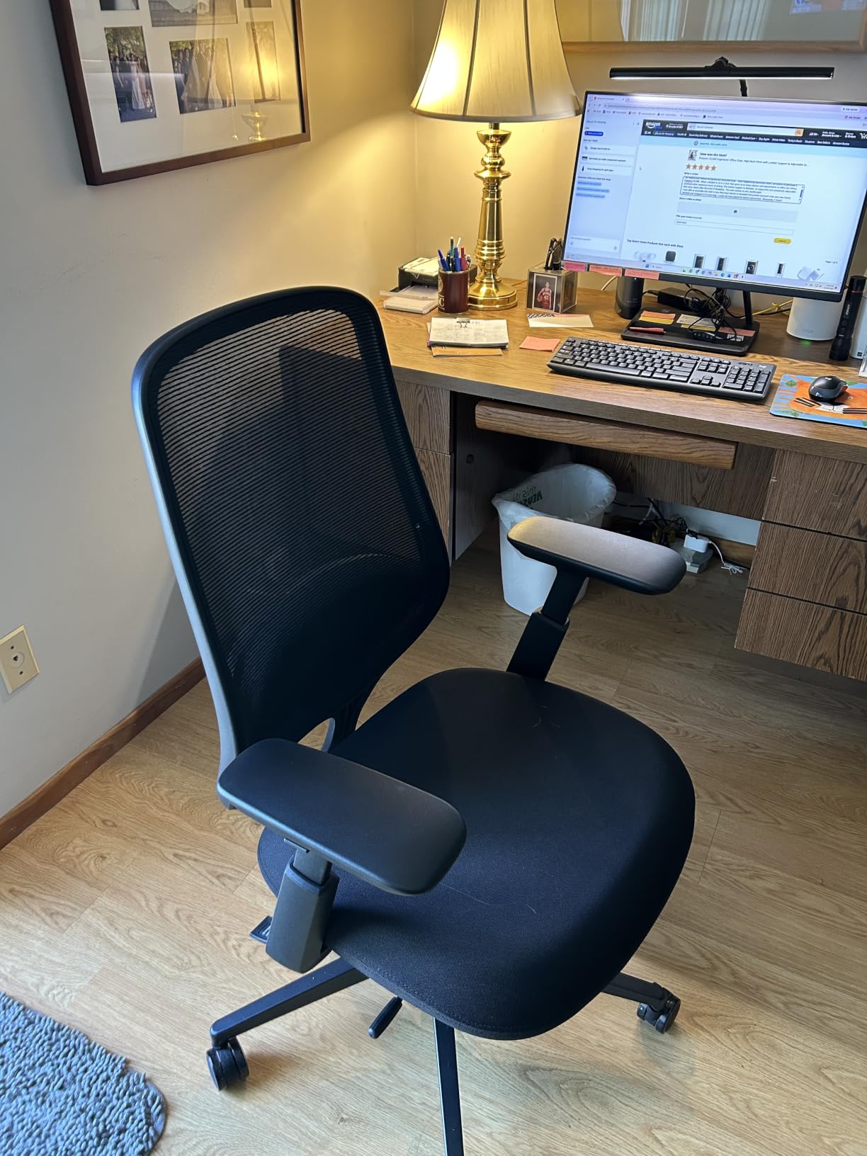 ProtoArc EC200 Ergonomic Office Chair with Adjustable Seat Depth | Lumbar Support, High-Back, Mesh Desk Chair customer photo 1