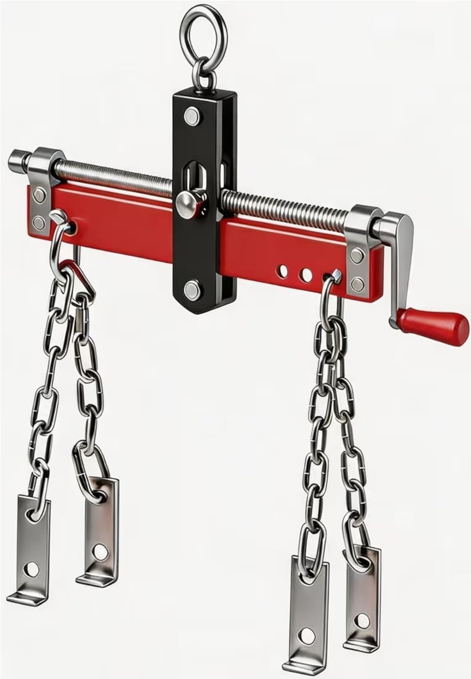 Garvee 2 Ton Engine Hoist, Hydraulic Cherry Picker Engine Crane, Black - Heavy Duty, Folding Shop Crane, 6 Casters customer photo 1
