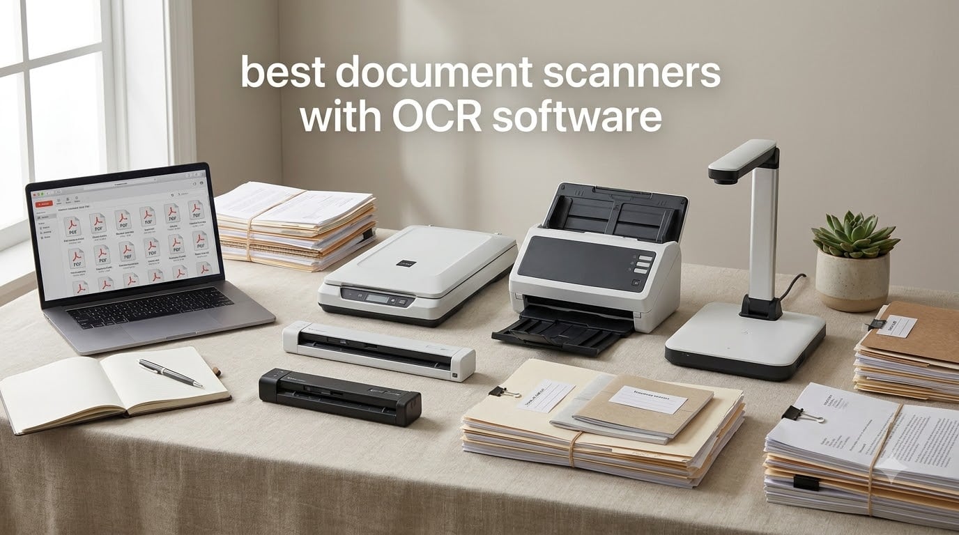 best document scanners with OCR software