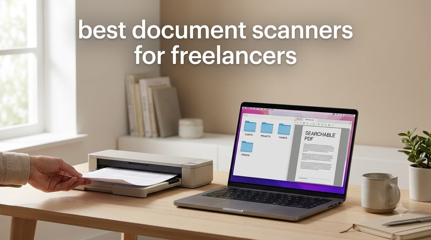 best document scanners for freelancers