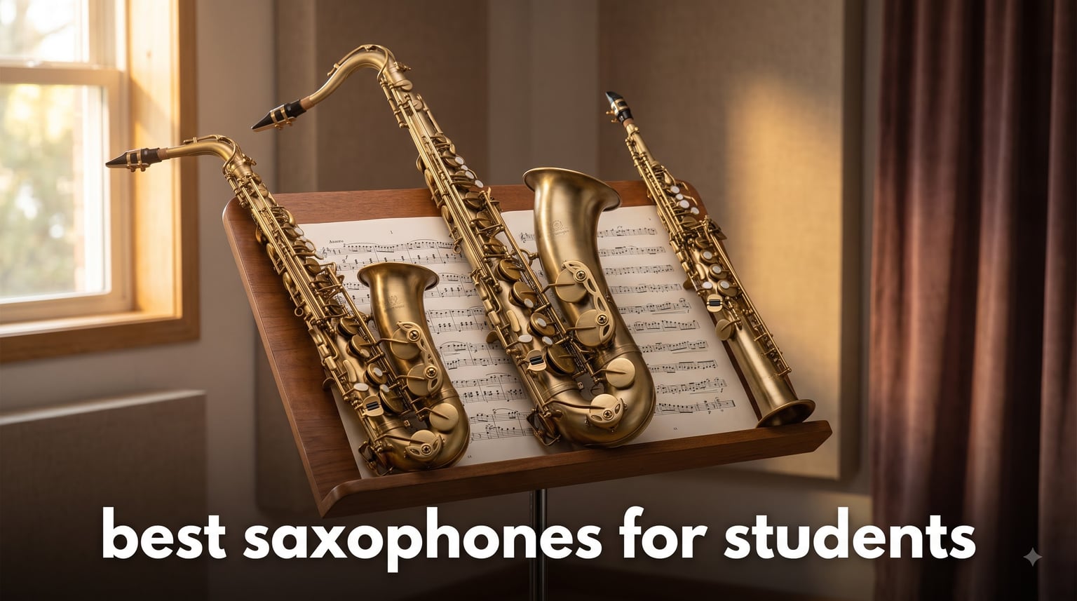 best saxophones for students