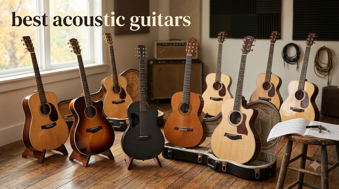 best acoustic guitars