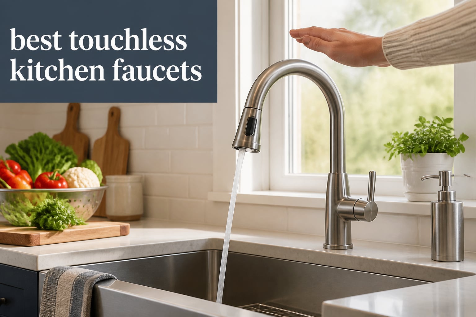 best touchless kitchen faucets