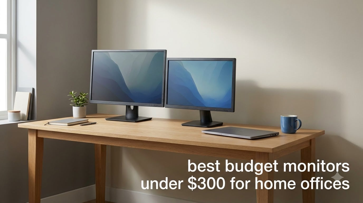 best budget monitors under $300 for home offices