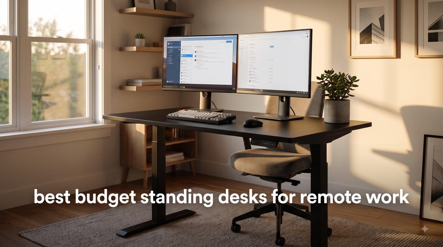 best budget standing desks for remote work