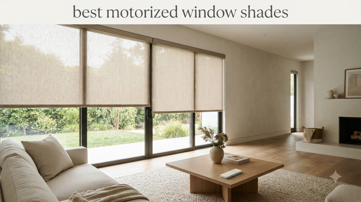 best motorized window shades