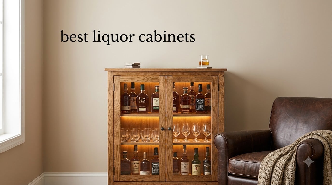 best liquor cabinets
