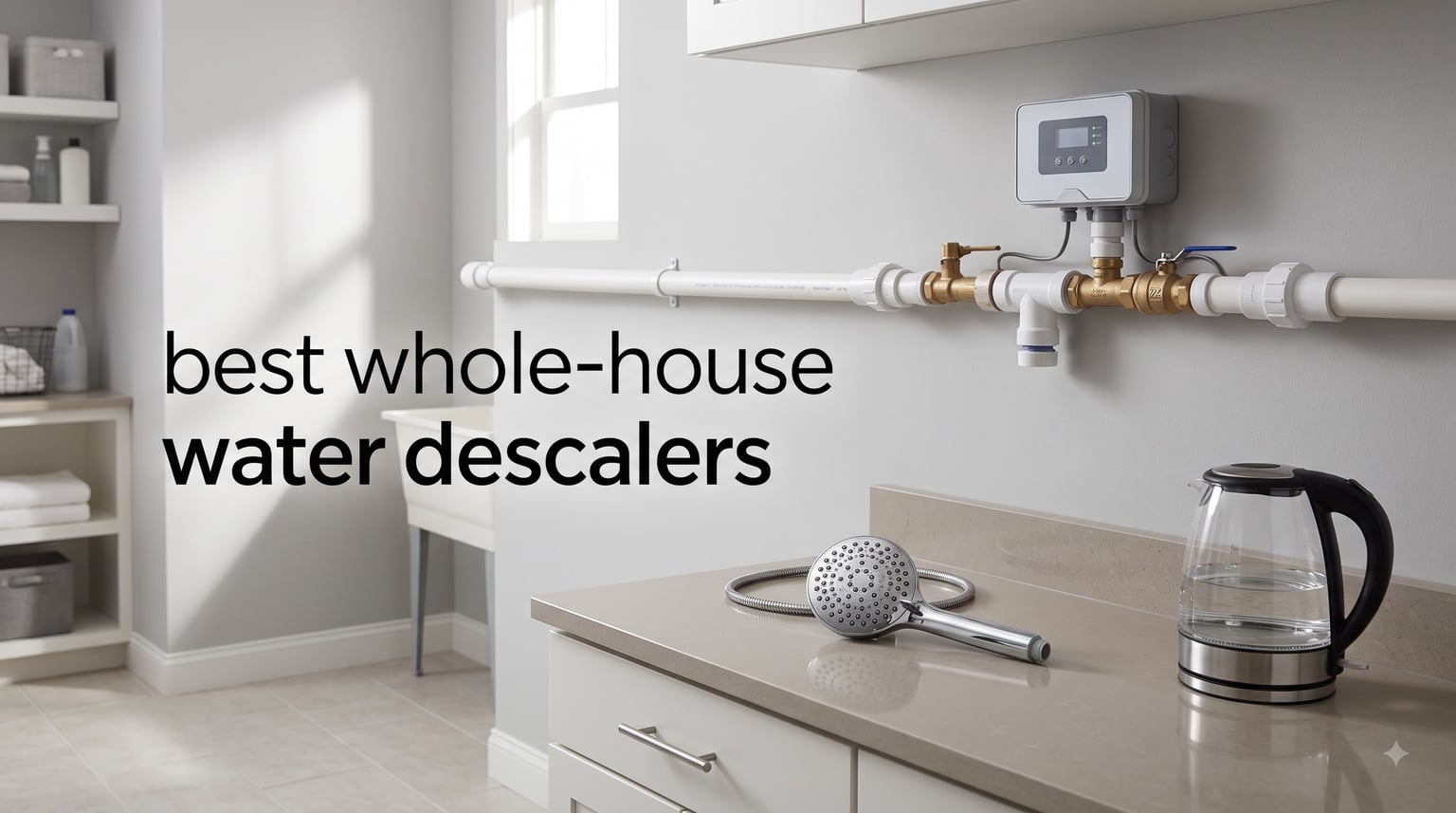 best whole-house water descalers