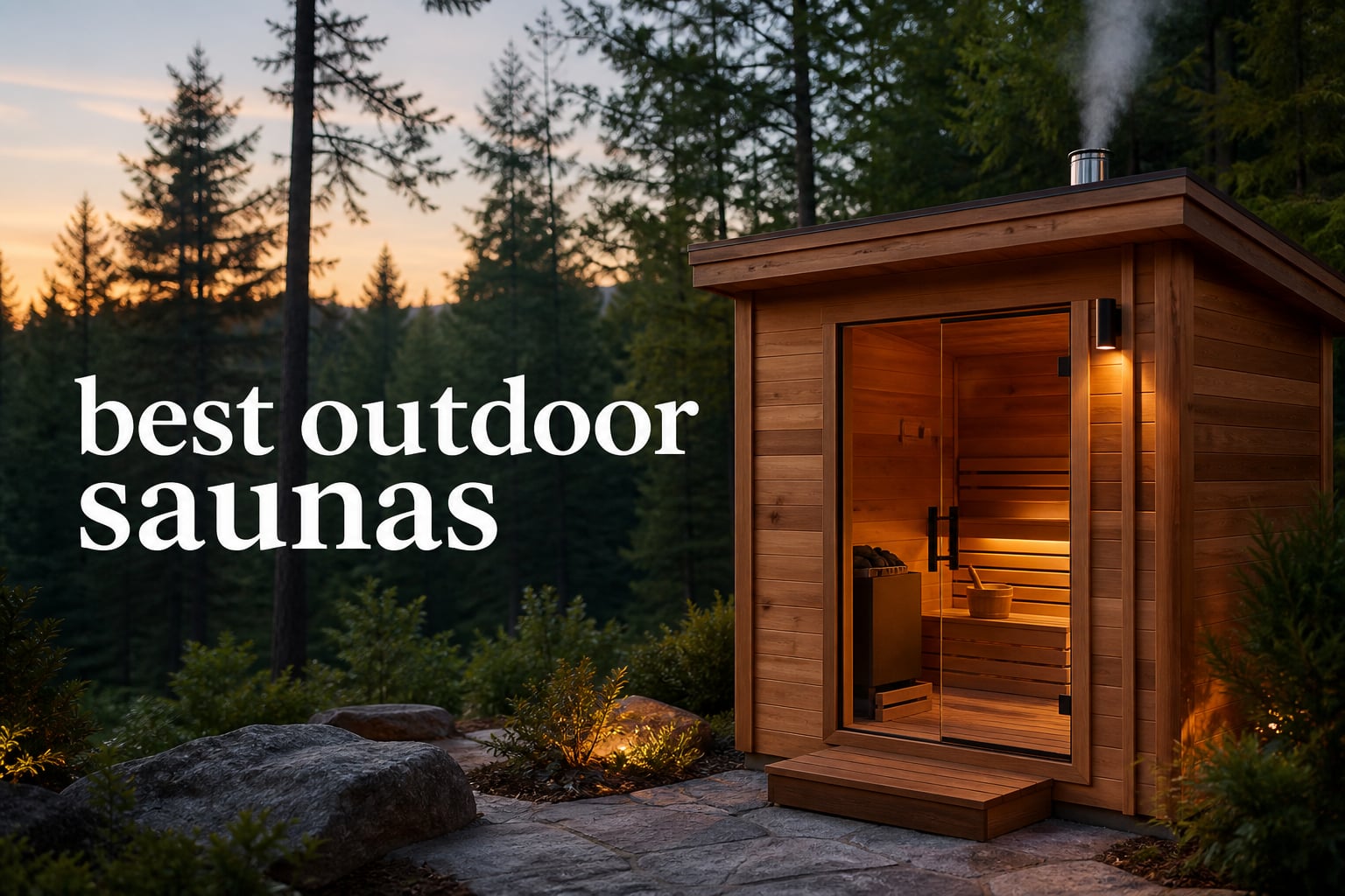 best outdoor saunas
