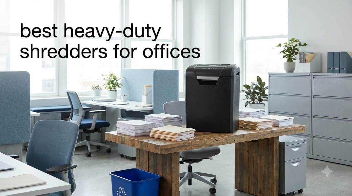 best heavy-duty shredders for offices