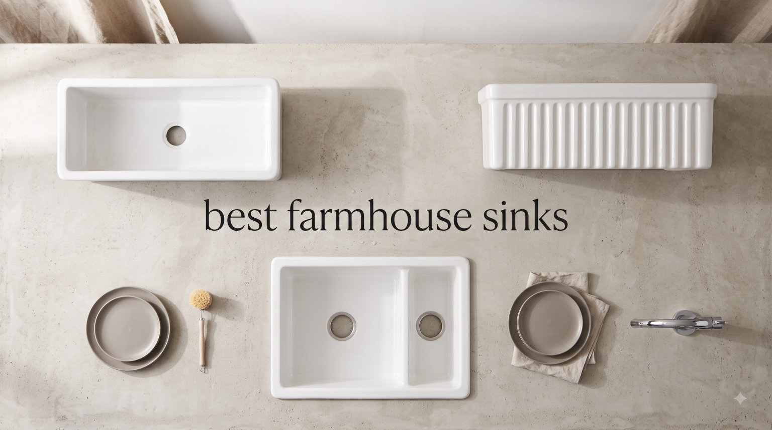 best farmhouse sinks