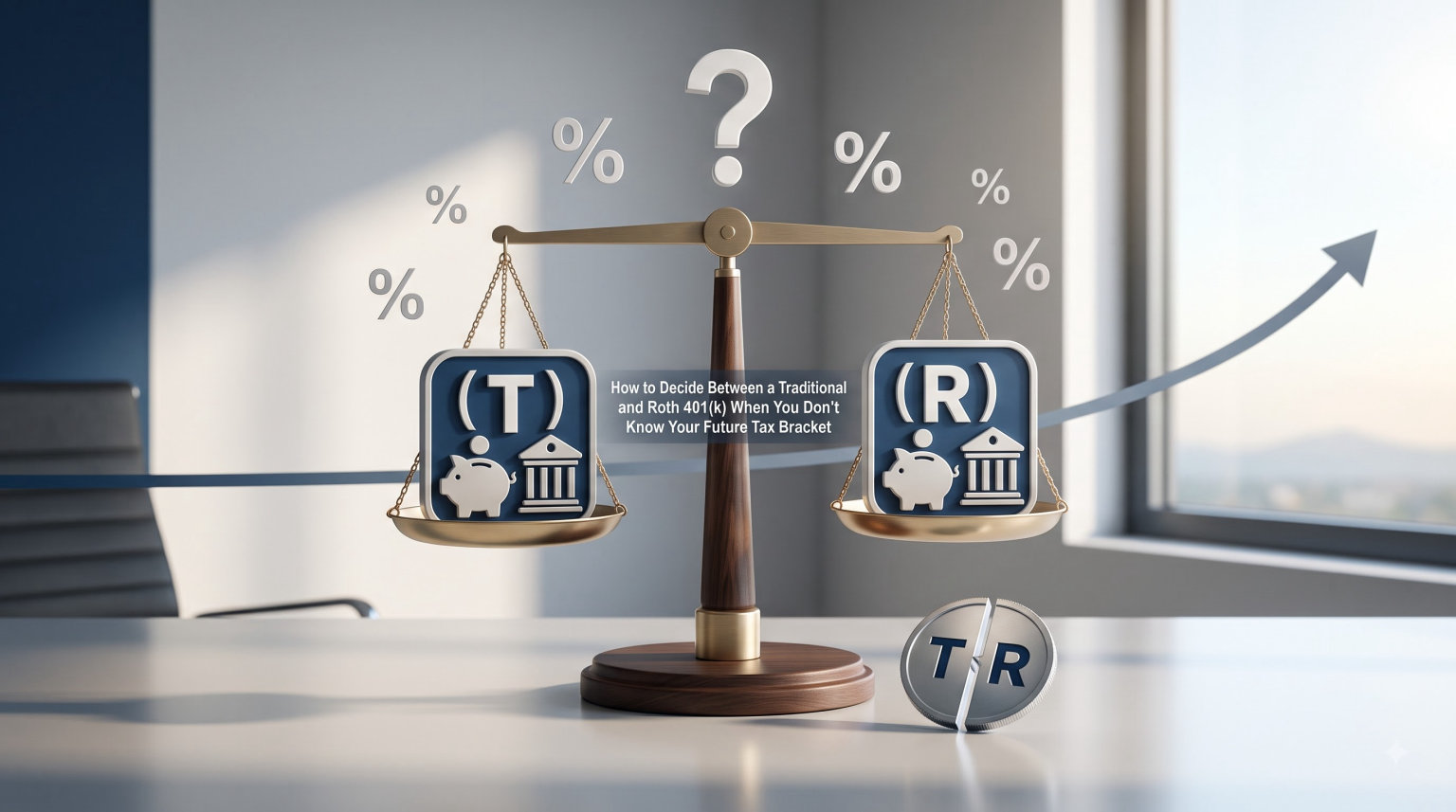 How to Decide Between a Traditional and Roth 401(k) When You Don't Know Your Future Tax Bracket