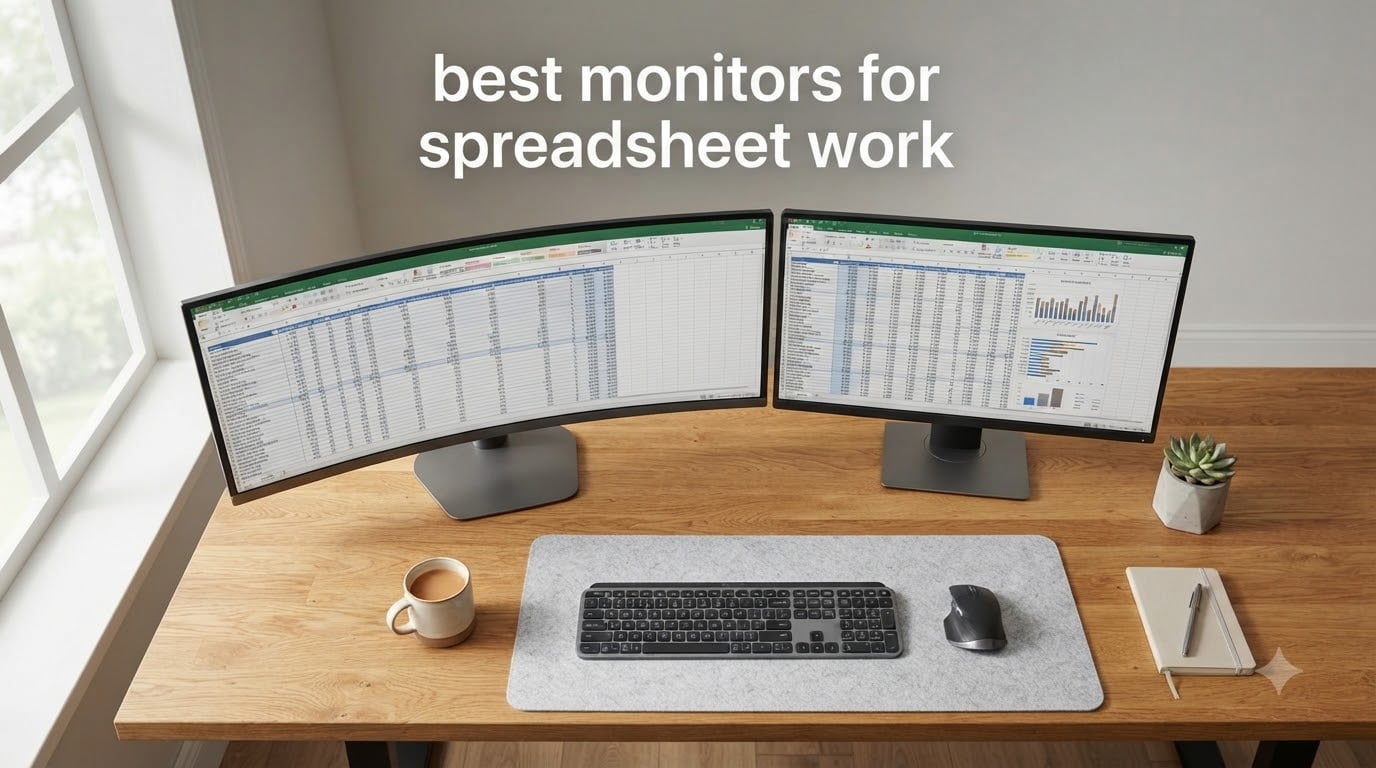 best monitors for spreadsheet work